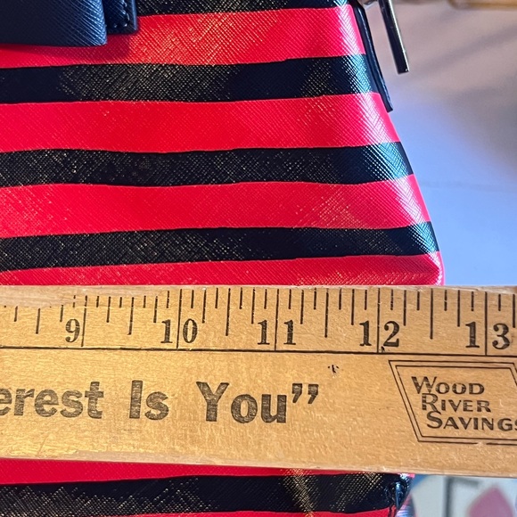 kate spade new york Julia Street Stripe Maise Satchel Bag - Picture 7 of 16